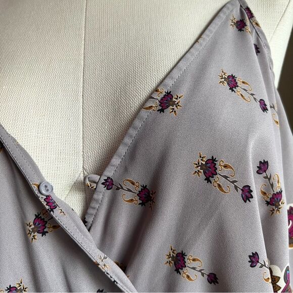 ASTR The Label Sz S Boho Floral Romper Jumpsuit With Pockets - Picture 11 of 15